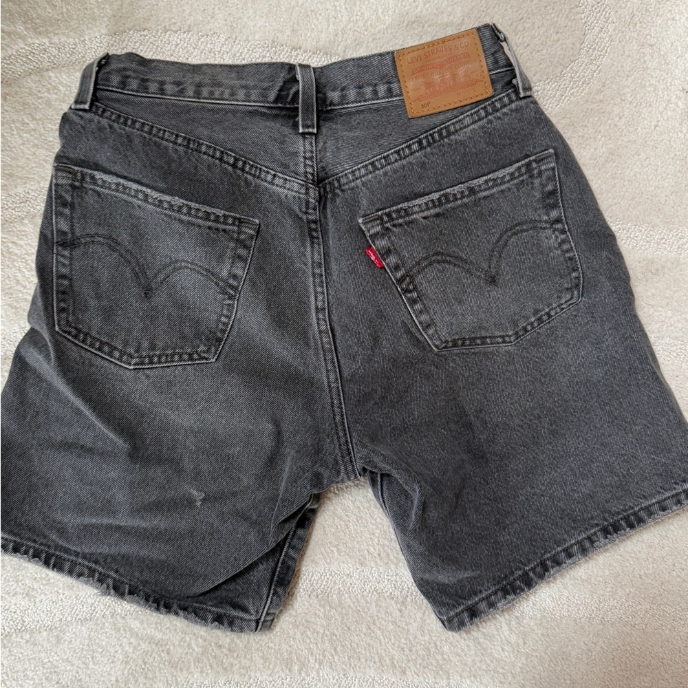 Levi's Black Denim Shorts Vintage